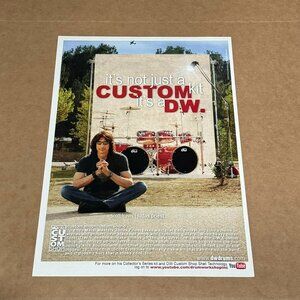 Scott Travis of Judas Priest - DW DRUMS - 2010 Print Advertisement